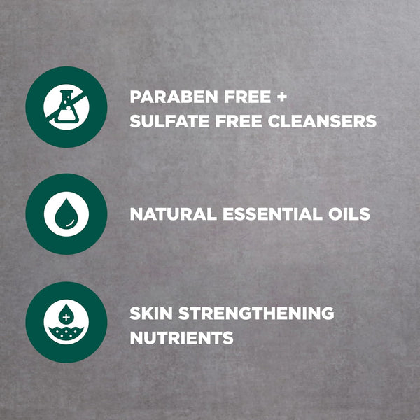 DOVE MEN + CARE Body and Face Scrub Eucalyptus Deeply Exfoliates for Hydrated & Nourished Skin 100% Gentle Cleanser, No Sulfate Cleansers or