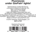 GloFish Yellow Anemone Ornament, Detailed Aquarium Ornament, Creates A Glowing Effect One Size Fits All Large - Yellow