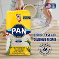 P.A.N. White Corn Meal – Pre-cooked Gluten Free and Kosher Flour for Arepas (2 lb 3.27 Oz / Pack of 1) 35.27 Ounce (Pack of 1)
