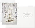 Hallmark Boxed Christmas Cards, Snowy Glowy Tree (16 Cards and Envelopes)