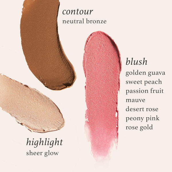 Julep Skip The Brush Cream to Powder Blush Stick - Neutral Bronze - Blendable and Buildable Color - 2-in-1 Blush and Lip Makeup Stick 06- Neutral