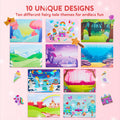 Klever Kits Unicorn Foil Art- Arts & Crafts for Kids 4 and Up, Mess Free