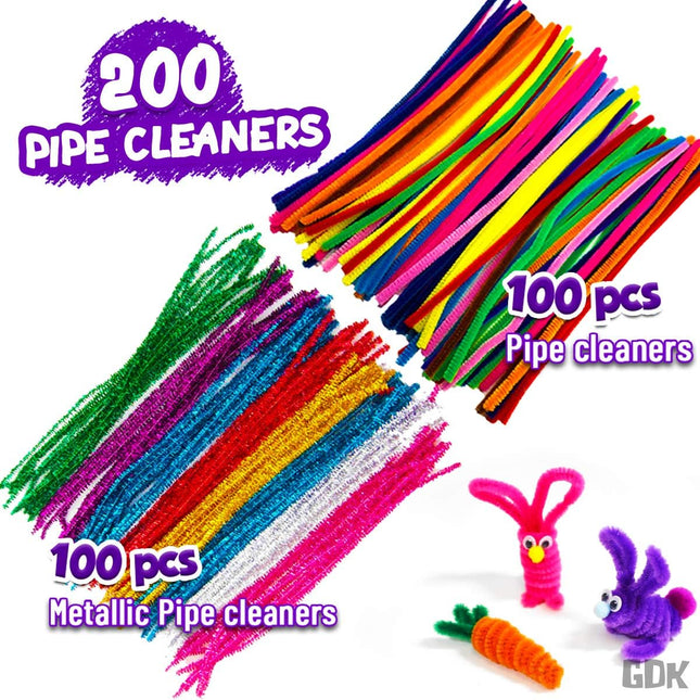 Goodyking Arts and Crafts Supplies for Kids - 1170Pcs+ Craft Art Supply Kit for 