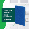 Scotch-Brite Non-Scratch Scour Pads, Scouring Pads for Kitchen and Dish Cleaning, 3 Pads 3 Pack