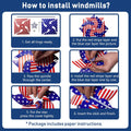 DysanVica 136PCS 4th of July Accessories - Patriotic Party Favors Fourth of July Decoration Supplies Headband Shutter Glasses Tattoo Sticker