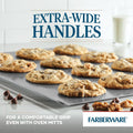 Farberware GOLDEN BAKE Nonstick Jumbo Cookie Sheet, Cookie Sheets for Baking Nonstick, 15.5-Inch x 20-Inch, Light Gray 15.5" x 20" Cookie Sheet