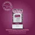 Retinol Anti-Aging Cleansing Towelettes Ã¢ÂÂ All-In-One Cleanser, Toner & Makeup Remover in a Convenient Pre-Moistened Wipe Ã¢ÂÂ On-The-Go