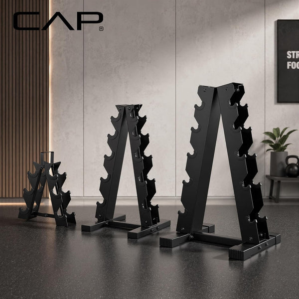 CAP A-Frame Dumbbell Weight Rack holds 5-25lb