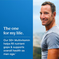 One A Day Menâs 50+ Healthy Advantage Multivitamin, Multivitamin for Men with Vitamins A, C, E, B6, B12, Calcium and Vitamin D, Tablet, 200 Count