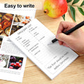 Joyberg Grocery List Magnet Pad for Fridge, 2 Pack Magnetic Notepads for Refrigerator, Magnetic Grocery List Pad for Fridge, Full Magnet Back