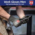 Schwer Proguard Highest Level Cut Resistant Work Gloves PR3326 for Extreme Protection?Ansi A9 Cut Gloves with Reinforced Thumb, Non Slip,