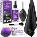 Laptop Computer Keyboard Cleaner - Screen Cleaning Kit All-In-One with Gel & Spray Solution for Macbook and Other Computers