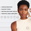L'Oreal Paris True Match Radiant Serum Concealer, Brightening under Eye Concealer Make up with 1.5% Hyaluronic Acid and Caffeine, C1, 0.33 Oz