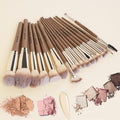 Make up Brushes, MAANGE 18 Pcs Premium Synthetic Makeup Brushes Set Soft Foundation Powder Eyeliner Eye Shadow Makeup Brushes Professional (Champagne)