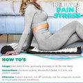 Sivan Back and Neck Pain Relief Acupressure Mat and Pillow Set, Chronic Back Pain Treatment - Relieves Your Stress of Lower Upper Back and Sciatic