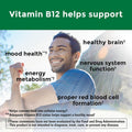 Nature Made Extra Strength Vitamin B12 Gummies, 3000 Mcg per Serving, B12 Vitamin Supplement for Energy Metabolism Support, 60 Gummy Vitamins, 30