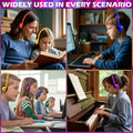 Classroom Kids Headphones Bulk 18 Pack for School Students Children Teen Boys Girls, Whole Bulk Headphones for Classroom Earphones 3.5mm Jack