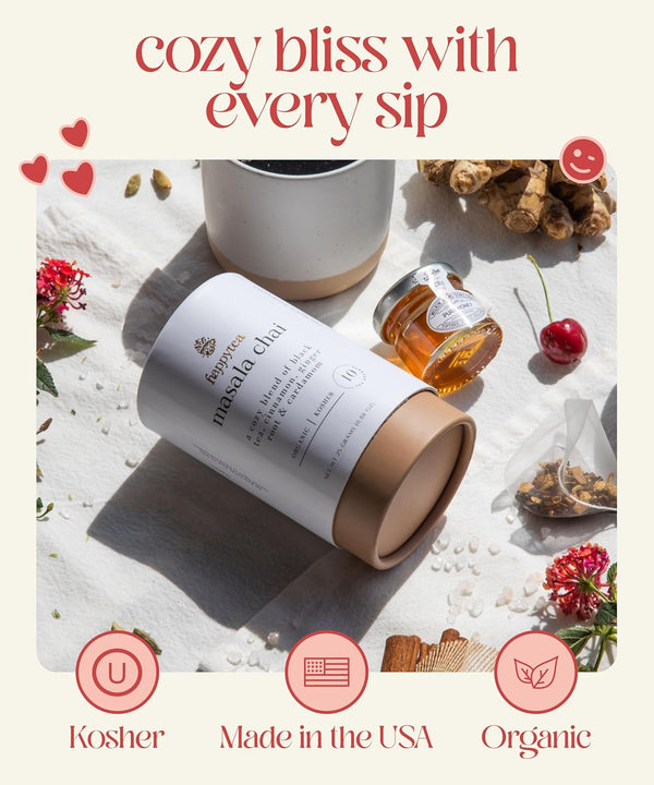 Unboxme Mother'S Day Tea Lover'S Basket - Self-Care Box with Cozy Socks, Ceramic Mug, Chai Tea, Honey & Cinnamon | Relaxation Package for Women,