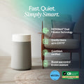 BLUEAIR Blue Pure 311i Max Smart Air Purifier for Medium Rooms up to 2,107 Sq Ft HEPASilent Air Cleaner for Pets Allergies Smoke & Dust WiFi Air