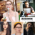 Blue Light Blocking Glasses for Women/Men - 4-Pack Computer Reading/Gaming/TV/Phone Glasses, Anti-Glare A-1 Black+douhua+transparent+pink