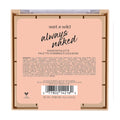 Wet N Wild Always Naked Palette, Nude Neutral Eye Makeup, Blendable, Warm and Cool Nude Pigments, Matte, Shimmer, Glitter, Creamy Smooth