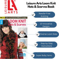 Leisure Arts FBA_LA-75471 Loom Knit Hats and Scarves, 2.63 X 15.97 X 23.59 Cm, Multicoloured