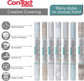 Con-Tact Brand Creative Covering Self-Adhesive Shelf and Drawer Liner, 18" x 9', Aspen Aloe (09F-C9I63-12) Aspen Aloe 4.4"W x 45.7"L