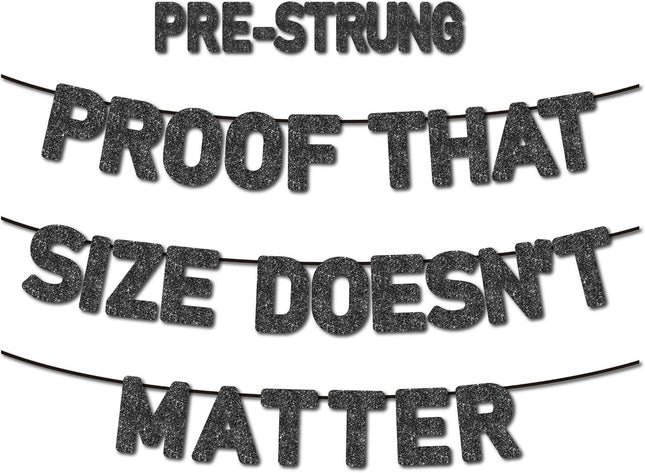 Pre-Strung Funny Bachelor Party Banner - NO DIY - Bachelor Party Decorations - B