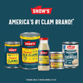 Snow's All Natural Clam Juice, 8 Fluid oz Bottle - Gluten Free, Keto Friendly - Great for Pasta & Seafood Recipes Clam Juice 8 Fl Oz (Pack of 1)