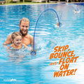 Skipping Water Balls - Pool Ball - Beach Toys for Kids Ages 8-12 - Lake Skip, Skee, Fly Swimming Game Adults, Boys, Teens, & Family - Water Toy