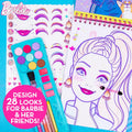 Barbie Makeup Artist Magazine by Horizon Group USA, Create Your Own Hair & Makeup Looks Using 130+ Stencils, 180+ Stickers, Crayons, Pretend