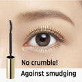 HEROINE MAKE by KISSME Long & Curl up Waterproof Mascara Black, Lengthening & Volume Fiber Tubing Mascara Makeup, WP 01
