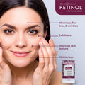 Retinol Anti-Aging Cleansing Towelettes Ã¢ÂÂ All-In-One Cleanser, Toner & Makeup Remover in a Convenient Pre-Moistened Wipe Ã¢ÂÂ On-The-Go