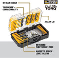DEWALT Screwdriver Bit Set, 40 Pcs. Impact Ready, FlexTorq Impact Driver Bit Set with Storage Case (DWA2T40IR) One Size