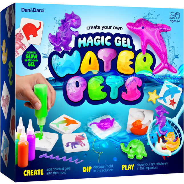 Aqua Fairy Water Gel Kit for Kids - Magic Elf Toy Kits - Waters Pets - DIY Squishy Maker Set - Craft for Kids - Make You