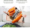 Eagle Creek Pack It Reveal Sack - Compact Storage Sack for Electronics & Small Accessories - Quick-Attachment Hook - Mesh Fabric Build - Zippered