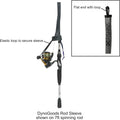 Fishing Rod Sleeve, 3 Pack, 7ft Spinning Rod Protector/Rod Sock/Rod Cover Black