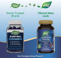 NatureÃ¢ÂÂS Way Sleep Well Gummies, Sleep Support for Adults*, with Melatonin, Ashwagandha and Magnesium, Berry Flavored, 90 Gummies