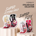 IÃ¢ÂÂ¢Envy Super Strong Hold Eyelash Adhesive, Waterproof, 48-Hour Long-Lasting Lash Glue, Latex-Free, Hypoallergenic, Quick-Drying with Brush-On