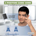 Wahl Micro Groomsman Battery Personal Trimmer for Hygienic Grooming with Rinseable, Interchangeable Heads for Eyebrows, Neckline, Nose, Ears, &