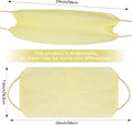 Silkyhose 3Pcs Dual-Sided Exfoliating Stretch Back Scrubber with Handles. | Reusable Shower Essential. Deep Skin Cleansing. Textured Design. Soft,