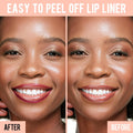 iMethod Lip Liner Stain Peel Off with Tweezer, Nude Pink | Lip Stain Peel Off, Long Lasting Natural, Waterproof, Transfer-Proof, Easy to Use, Stay
