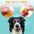 Flavor-Doh - Flavored Pill Wrap for Dogs to Hide Capsules and Create Pill Treats for Dogs - Easy-To-Use Treat Paste for Pet Medication - Peanut