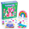 Educational Insights Tufting Kit - Arts and Crafts for Kids Ages 4-8, Poke in Art Kits for Girls & Boys, DIY Kids Craft Kit, Mess Free Art Set