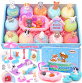 Bath Bombs for Kids with Surprise inside for Girls Boys Toddlers Organic Kids Bath Bombs with Toys inside Ideal Birthday Christmas Gift Set