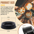 AMI PARTS Plunger Rubber Gasket Replacement Part for AeroPress Coffee and Espresso Maker (2pc)