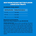 Purina Busy Bone Large Dog Chew Treats, Peanut Butter Flavor, 6 ct Pouch Peanut Butter 1.31 Pound (Pack of 1)