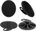 INNERNEED Soft Silicone Body Scrubber Handheld Shower Cleansing Brush, Gentle Exfoliating and Massage for All Kinds of Skin (Black)