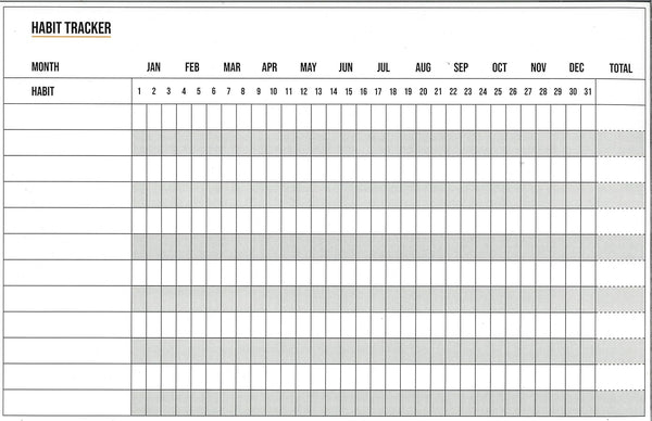 Dry Erase Habit Tracker Calendar Ã¢ÂÂ Double-Sided Monthly & Yearly Goal Planner Ã¢ÂÂ 11Ã¢ÂÂX17Ã¢ÂÂ Laminated, Reusable Ã¢ÂÂ Includes 2