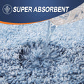 OLANLY Bathroom Rug Mat 30X20, Extra Soft and Absorbent Microfiber Bath Rugs, Non-Slip Plush Shaggy Bath Carpet, Machine Wash Dry, Bath Mats for